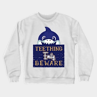 Emily - Funny Kids Shark - Personalized Gift Idea - Bambini Crewneck Sweatshirt